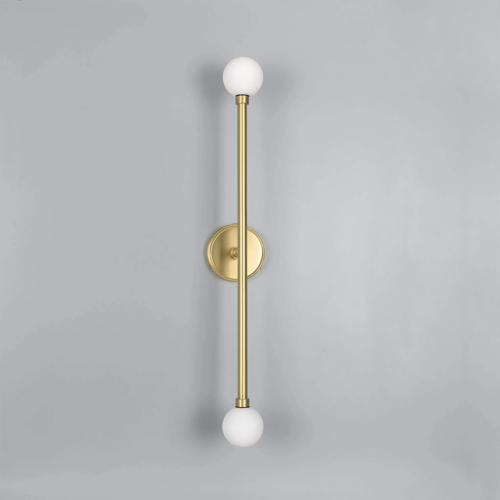 Silverton double wall IP44 | satin brass