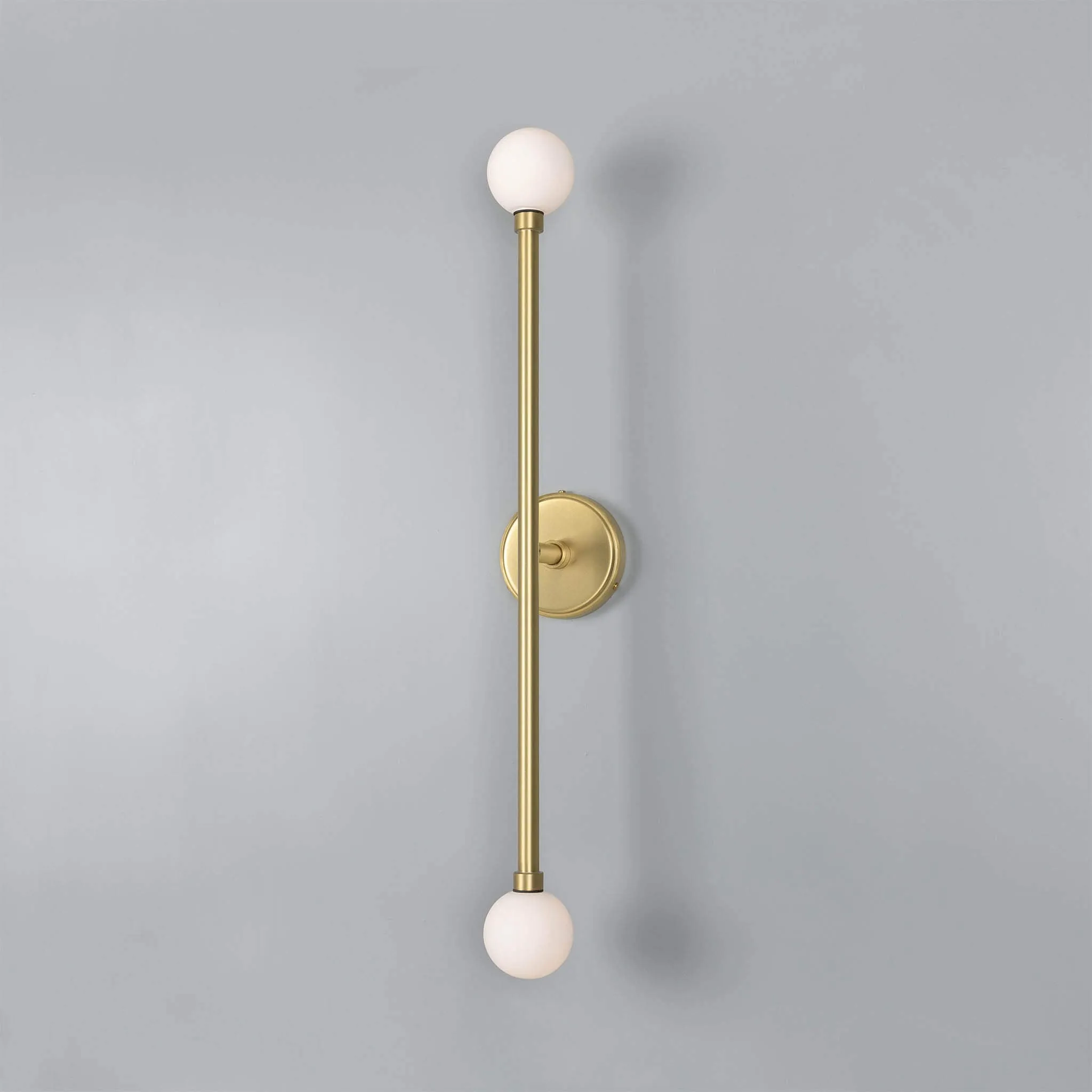 Silverton double wall IP44 | satin brass
