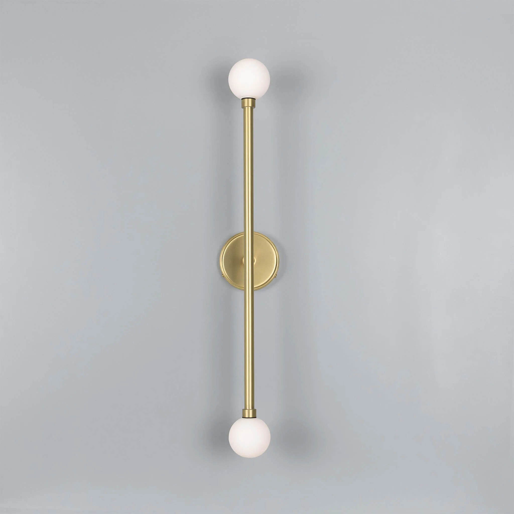 Silverton double wall IP44 | satin brass