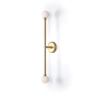 Silverton double wall IP44 | satin brass