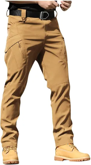 Tactical Pants for Men Stretch Ripstop Waterproof Quick Dry Cargo Hiking Pants Comfy Work Pant Outdoor with Pockets