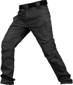 Tactical Pants for Men Stretch Ripstop Waterproof Utility Cargo Hiking Pants Comfortable Work Pant Hunting with Pockets