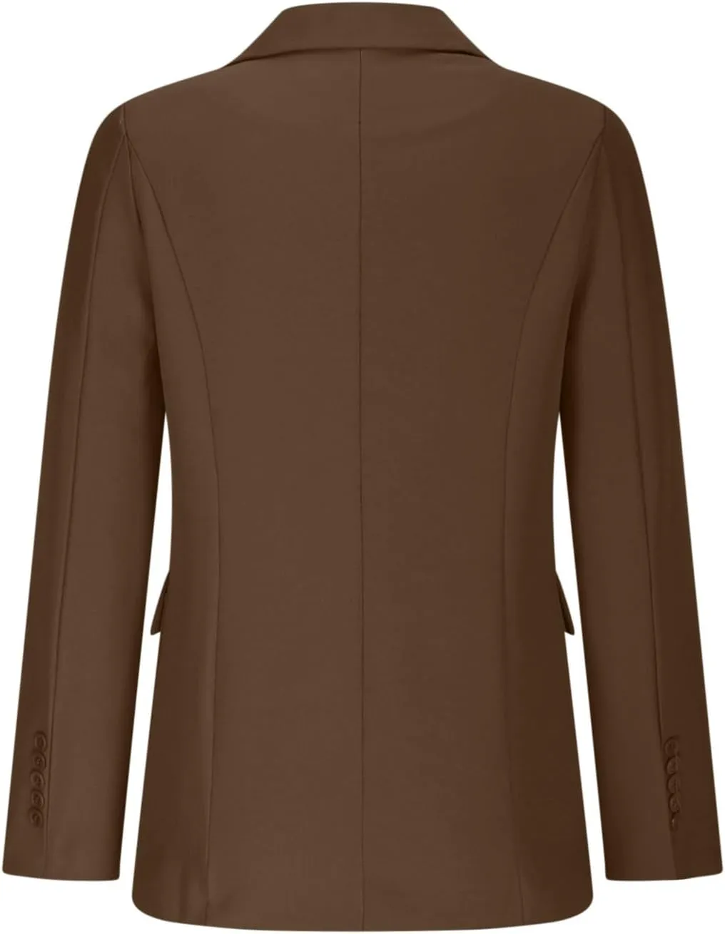 Women Business Casual Blazer with Lined,Professional Work Suit Jacket with Pockets??Long Sleeve Button Open Front