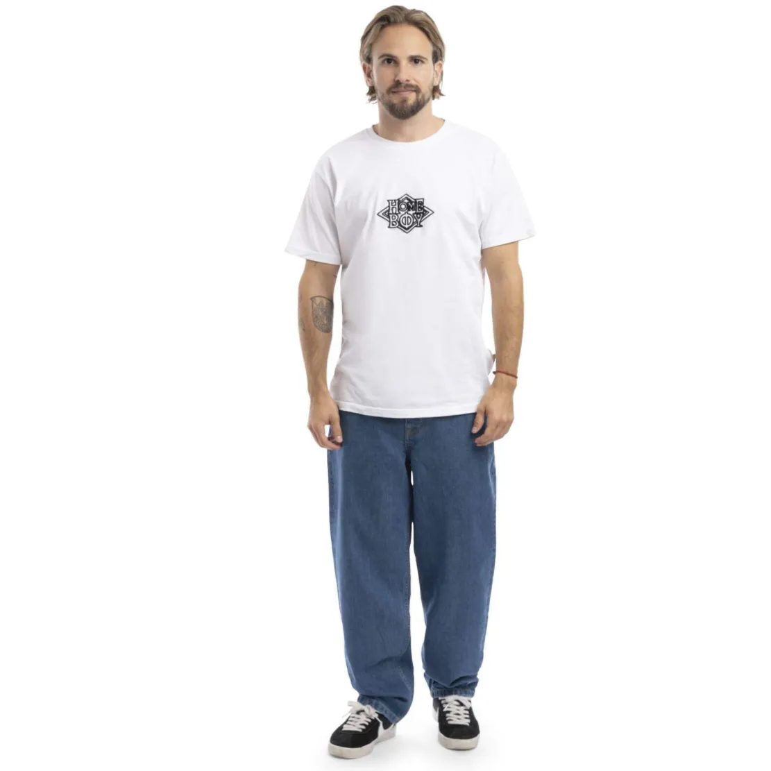X-Tra Baggy Denim Washed Blue Jeans