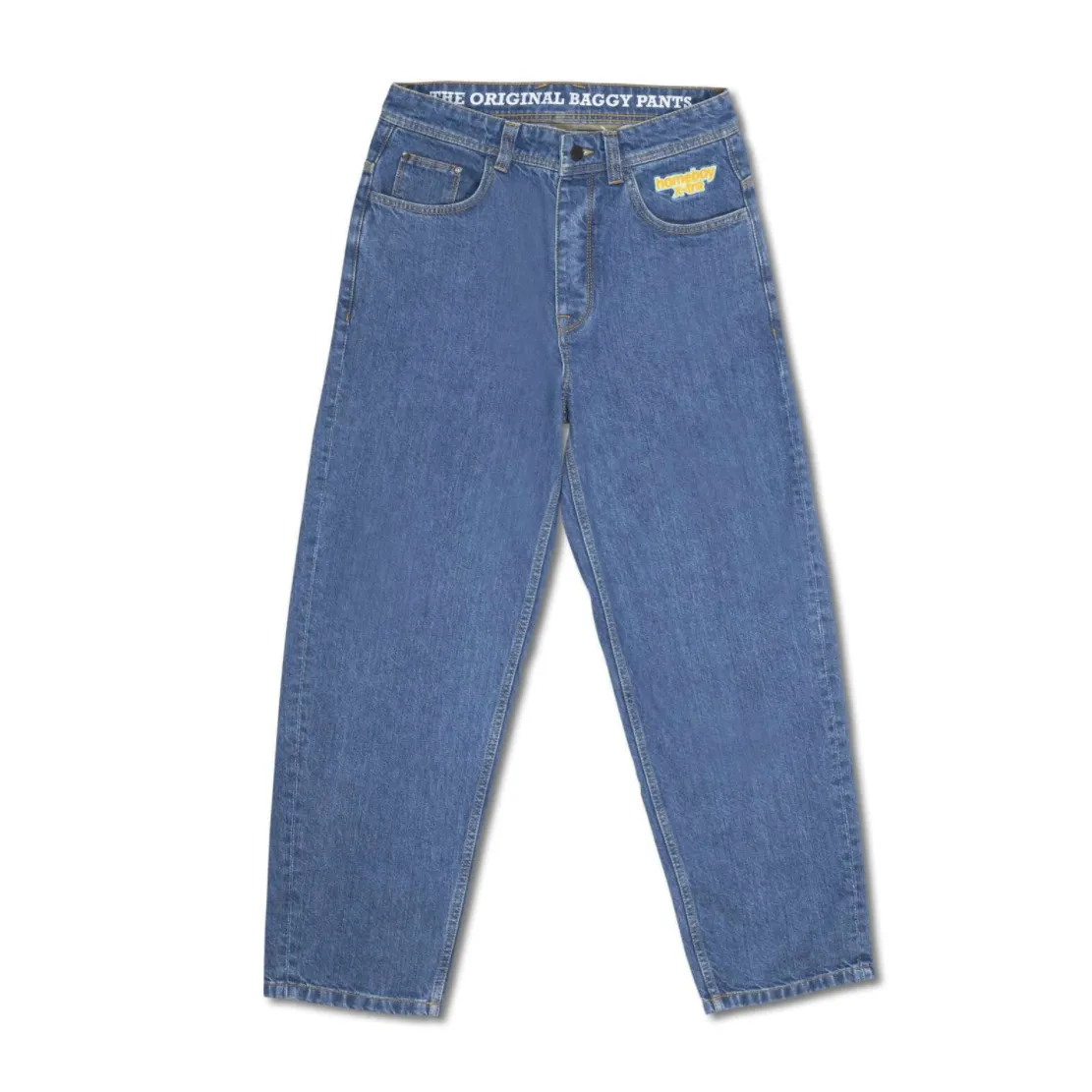 X-Tra Baggy Denim Washed Blue Jeans